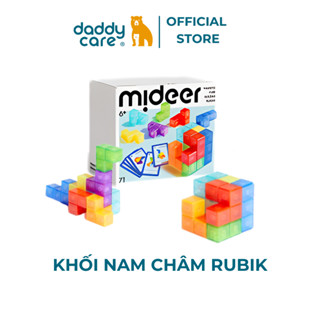  Đồ chơi nam châm rubik xếp hình thông minh cho bé trai bé gái Mideer Magnetic Cube Building Blocks 