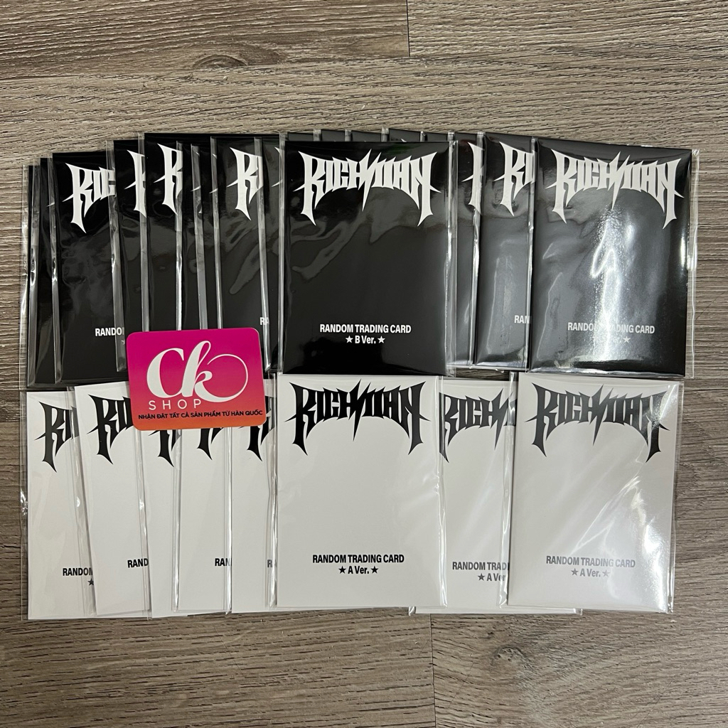 Bộ ảnh thần tượng aespa MINI KEYRING RICH MAN trading doll có sẵn