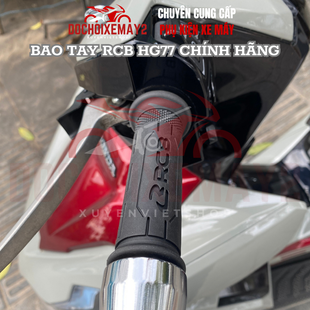 Bao Tay Xe Máy Racingboy HG77 chính hãng (Giá 1 đôi)