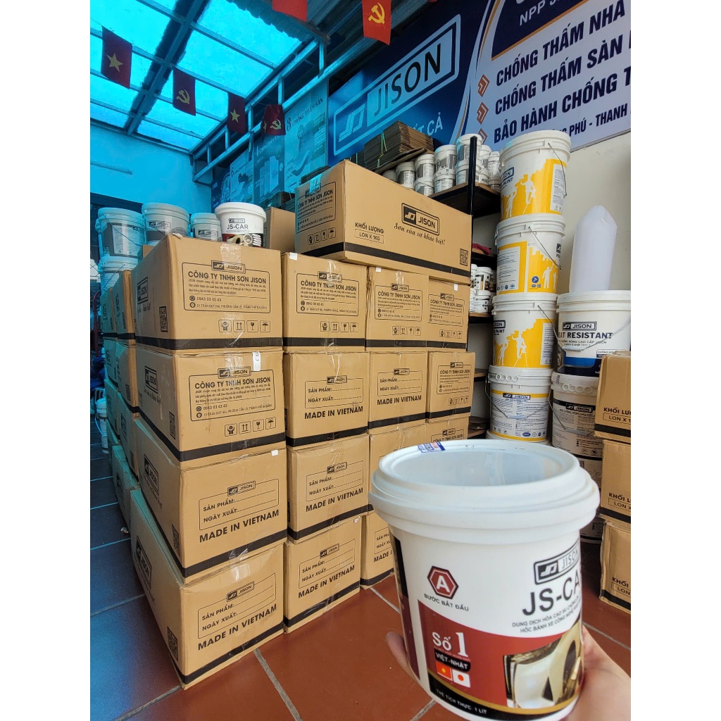 DUNG DỊCH HÓA DẺO JISON CAR A 1KG
