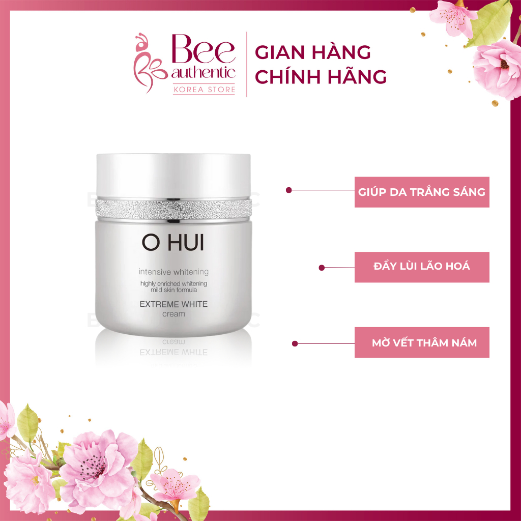 [7ml] Kem Dưỡng OHUI Extreme White – Da Trắng Sáng Tự Nhiên, Mịn Màng, Đều Màu