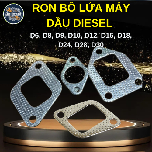 Ron Bô Lửa Máy Dầu DIESEL | D6, D8, D9, D10, D12, D15, D18, D24, D28, D30