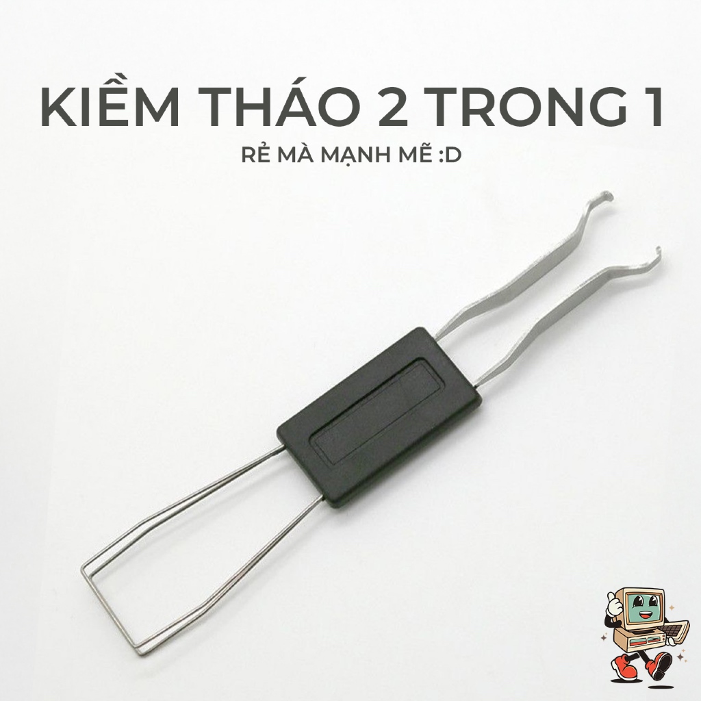 Kềm nhổ keycap & switch 2in1 – Tool tháo keycap/switch bàn phím cơ