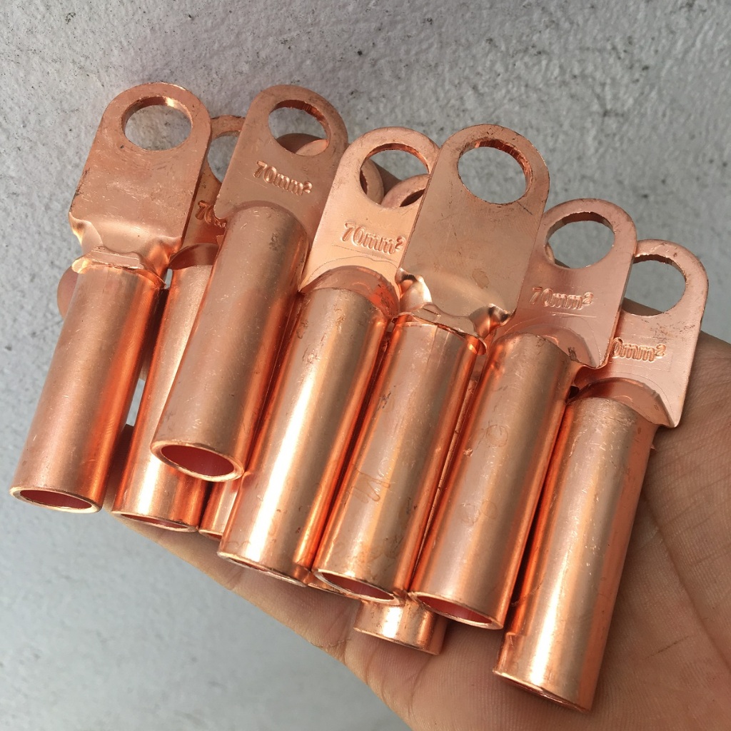 Đầu Cos đồng đỏ M70, 70mm² (Giá 10 cái)