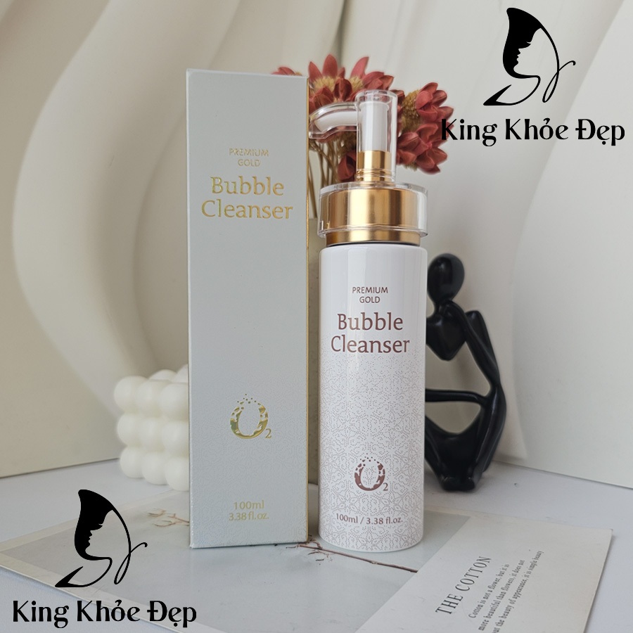 [Date 2028] Sửa Rửa Mặt Guboncho Premium Gold O2 Bubble Cleanser