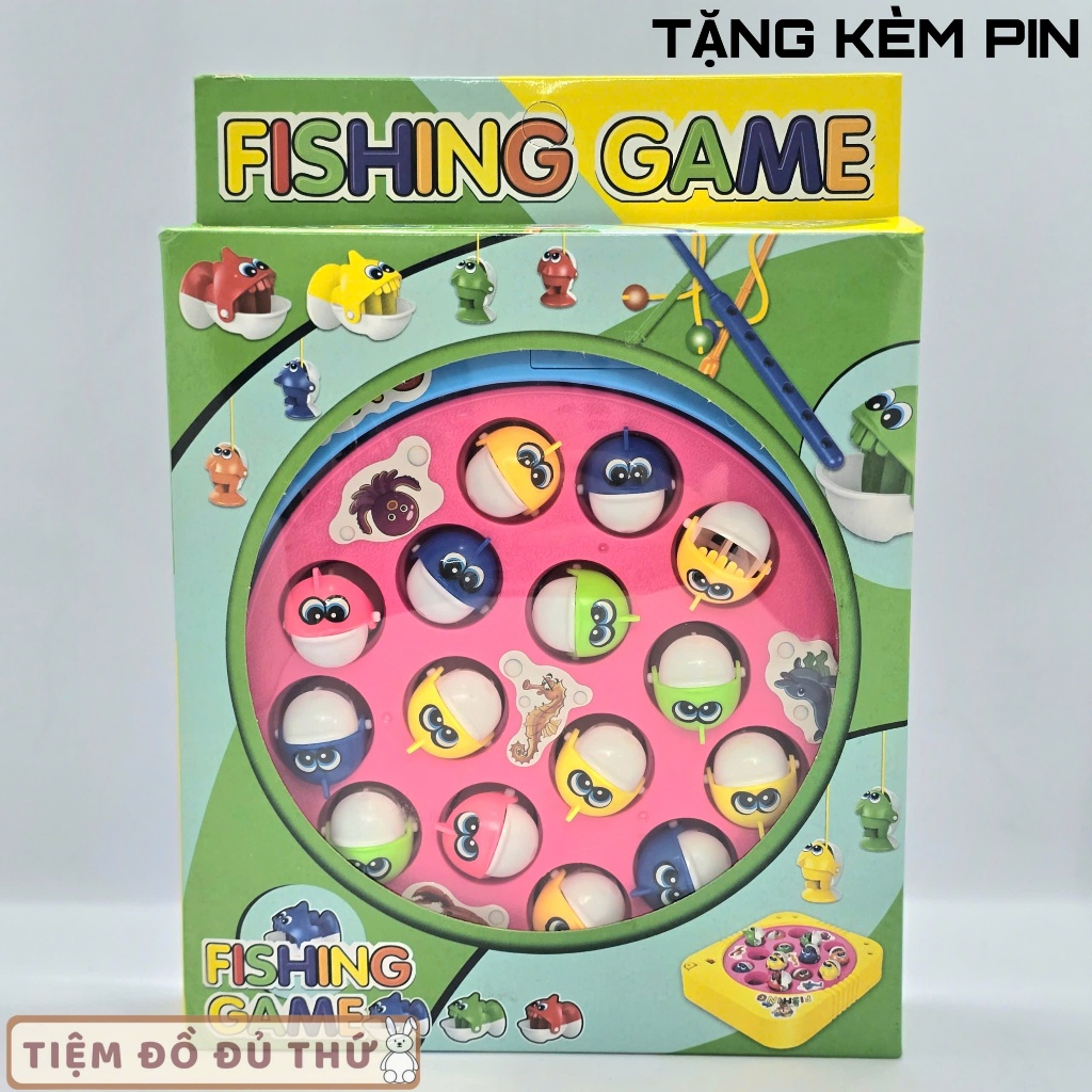 ĐỒ CHƠI CÂU CÁ FISHING GAME(Tặng kèm pin)