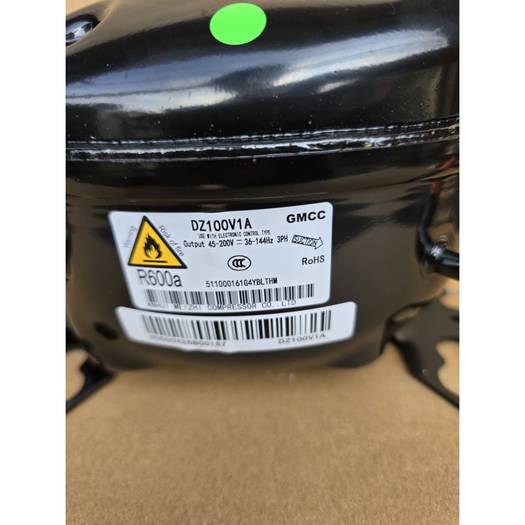 Block tủ lạnh TOSHIBA DZ100V1A , máy nén tủ lạnh inverter