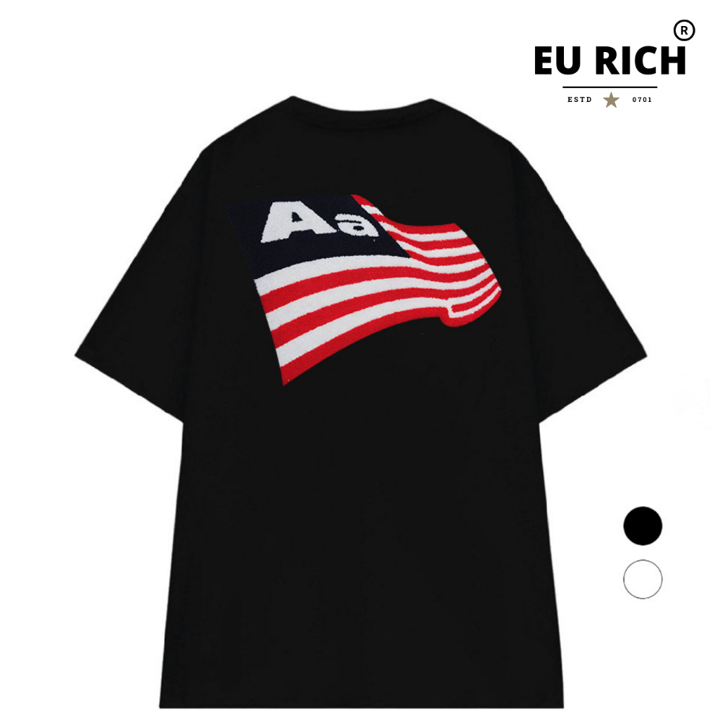 Áo Thun Eu Rich Premium Tee Aastu Aa Flag Wave Graphic