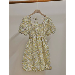 Đầm hoa vintage QC dáng dài, ngắn