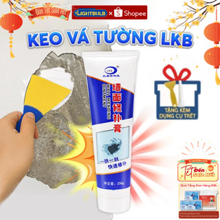  Keo Vá Tường LIGHTBULB Chống Mốc Ẩm Làm Sạch Tường Trám Trét Vết Nứt Khe Hở Tường 