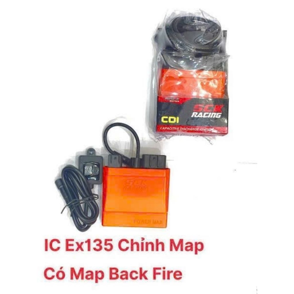 COMBO IC MỞ TUA EXCITER 135 chỉnh map BACK FIRE