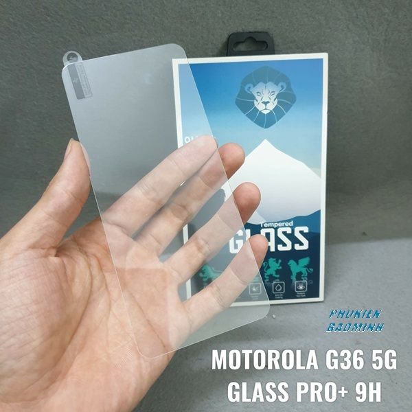 [MOTOROLA G05/ G36 5G/ G86 POWER] Dán kính cường lực bảo vệ màn hình Glass Pro+ 9H