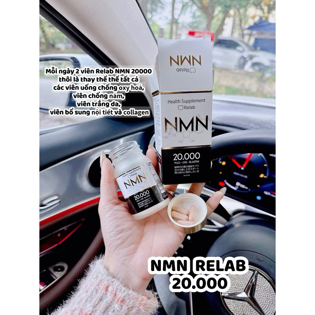 NMN RELAB 20000 JAPAN Hộp 20 VIÊN.