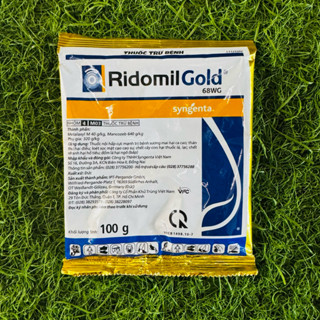 Ridomil Gold 68WG gói 100gr - SYNGENTA, chuyên sương mai, thán thư.