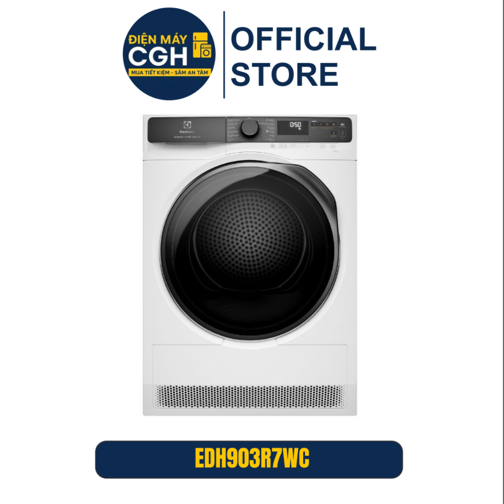 Máy sấy bơm nhiệt Electrolux UltimateCare 9 kg EDH903R7WC