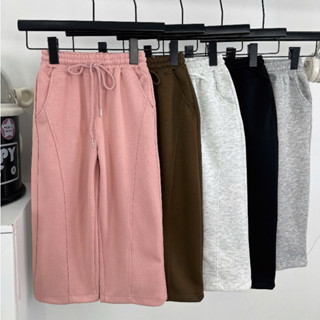  Quần Nỉ Cho Bé Gái Ống Xuông Cho Bé 10-42KG Có Túi Cạp Chun Dây Rút  BL42  