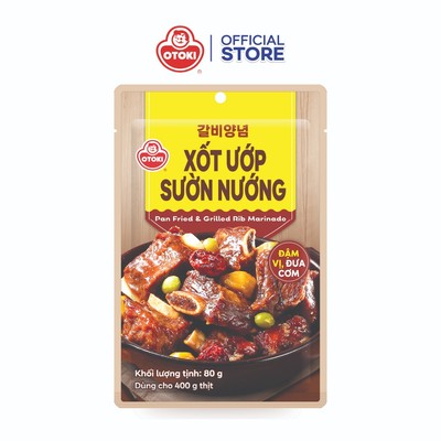 Combo 3 Gói Xốt Ướp Sườn Nướng Otoki 80g