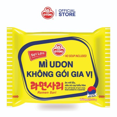 Combo 10 Gói Mì Udon không gói gia vị Otoki 100g