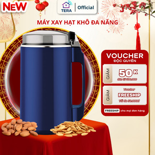 Máy Xay Hạt Khô Cầm Tay Đa Năng Nghiền Các Loại Hạt, Ngũ Cốc, Đồ Khô Tiện Lợi