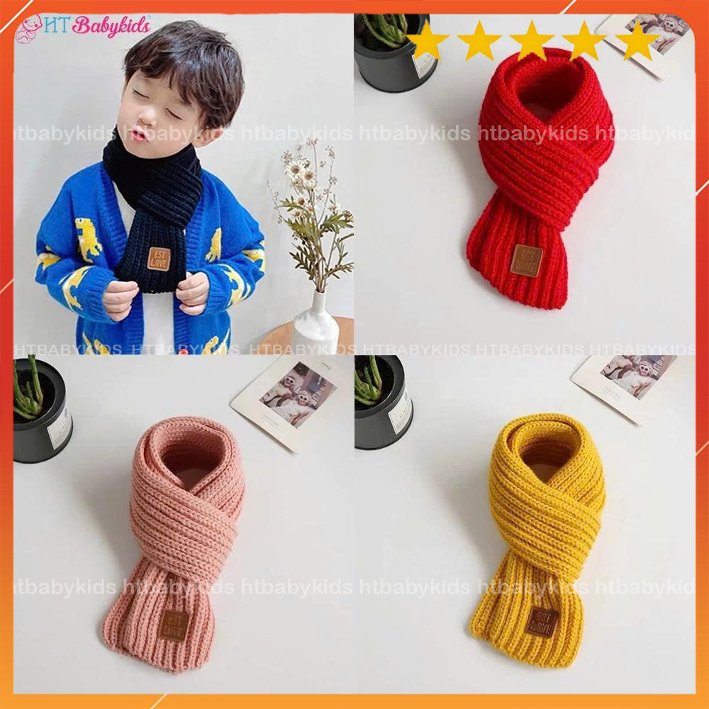 (Hàng Cao Cấp ) Khăn Quàng Cổ Mùa Đông Cho Bé Hàng QC chuẩn