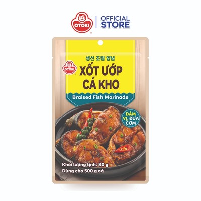 Combo 3 Gói Xốt Ướp Cá Kho Otoki 80g