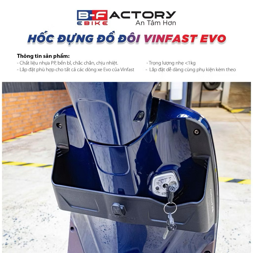 Hộc Đồ Đôi Lắp Cho Các Dòng Xe Evo