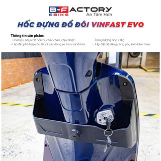 Hộc Đồ Đôi Lắp Cho Các Dòng Xe Evo