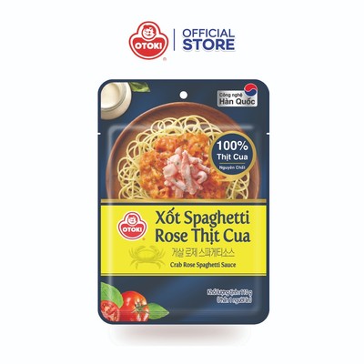 Xốt spaghetti rose thịt cua Otoki 110g