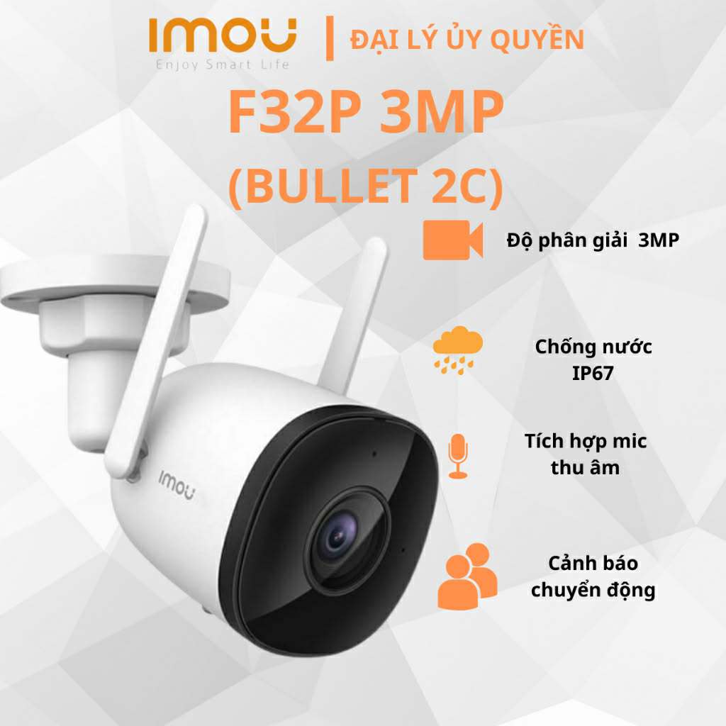 Camera IMOU IPC-F32P FULL COLOR 3.0MP