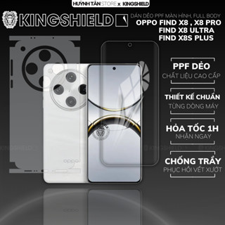  Miếng dán ppf oppo find x8 pro x8s plus ultra trong suốt nhám chống vân tay bảo vệ camera KINGSHIELD 