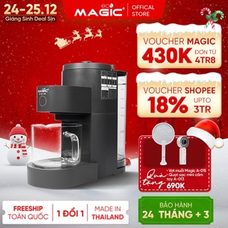  Máy làm sữa hạt tự vệ sinh Magic Eco AC-140  - Cối gốm Ceramic - Made In ThaiLan 