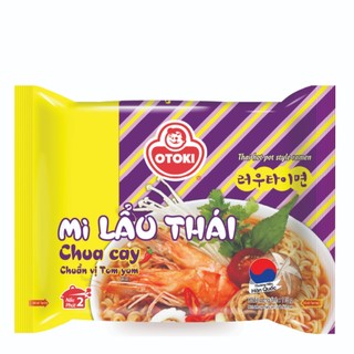 Combo 5 Gói Mì Jin lẩu Thái Otoki 115g