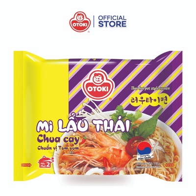 Combo 5 Gói Mì Jin lẩu Thái Otoki 115g