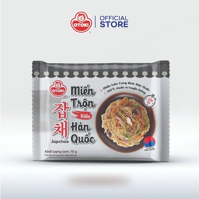 Combo 5 Gói Miến trộn Hàn Quốc Japchae Otoki 70g