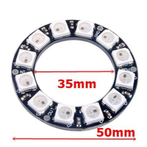Module LED RGB 5050 WS2812B 12 LED