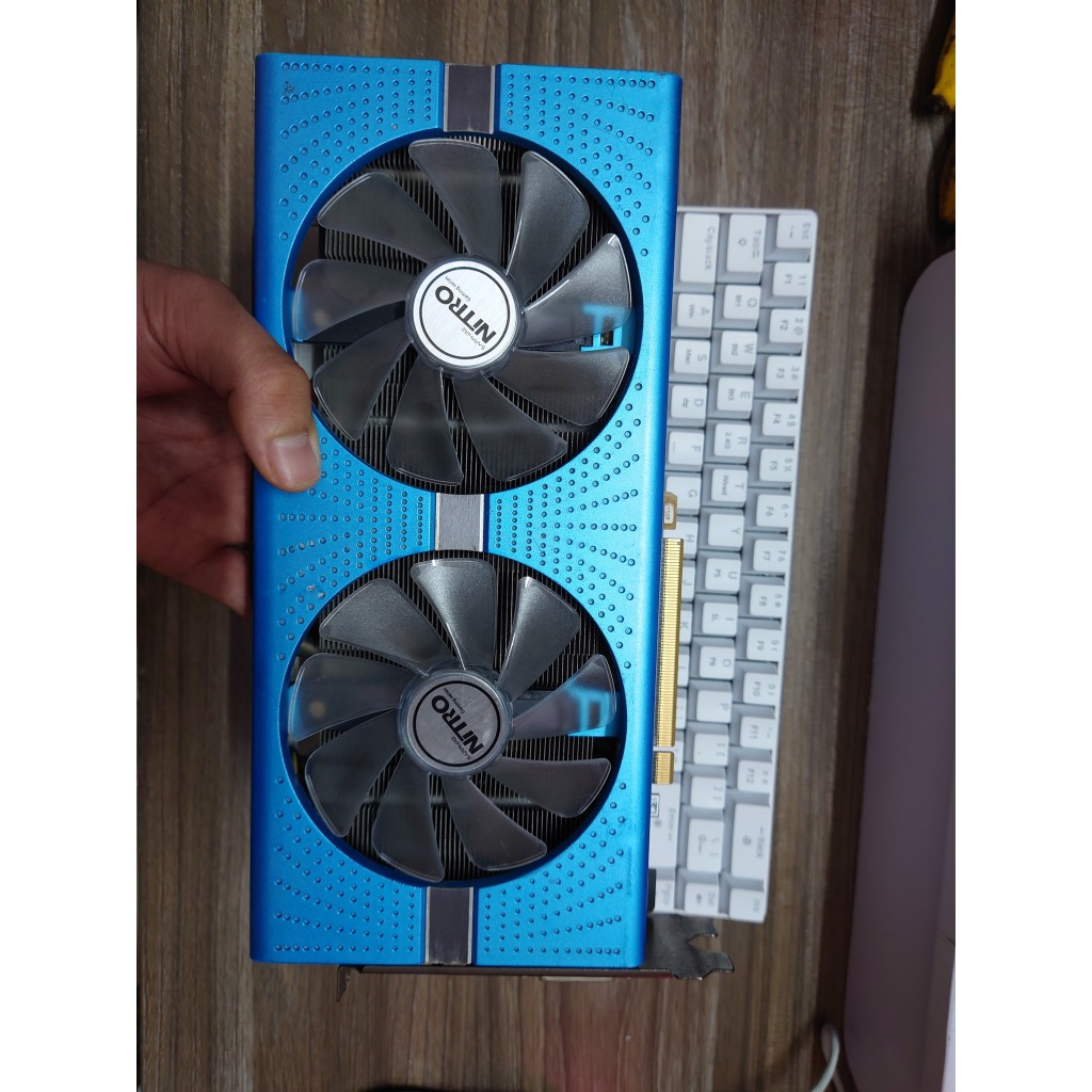 VGA NITRO XANH 580 8GB ĐỆP MÊ