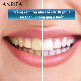 Miếng Dán hỗ trợ Trắng Răng ANRIEA - trắng sau 30p