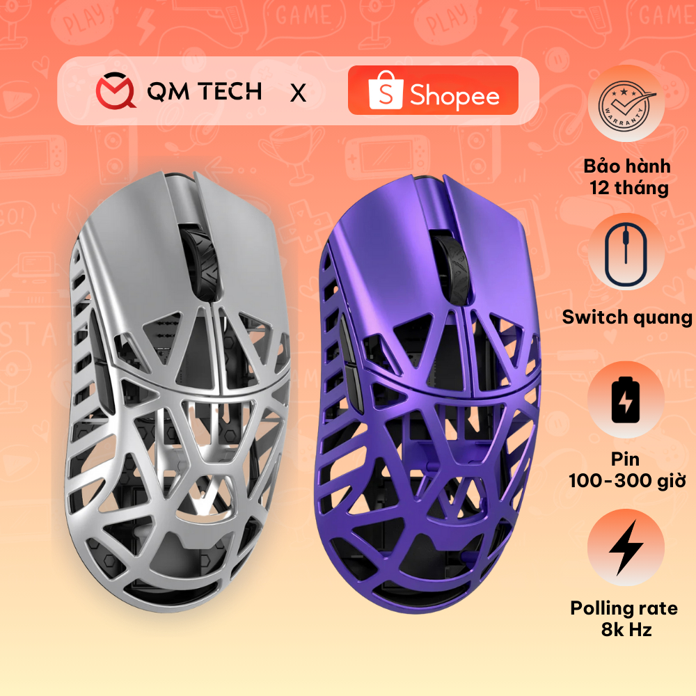Chuột Gaming không dây WLMouse Beast X Mini Pro / Beast X Pro / Beast X Max  - QMTECH STORE
