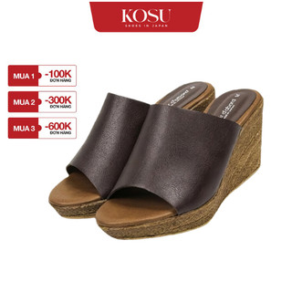  Dép nữ đế xuồng KOSU cao 7,5cm  dép Nhật Bản tôn dáng phù hợp với lứa tuổi trung niên - 20970 