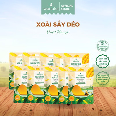 [COMBO SỈ GIÁ TỐT] COMBO 10 Xoài Sấy Dẻo we'natur 35G [Bao bì mới]