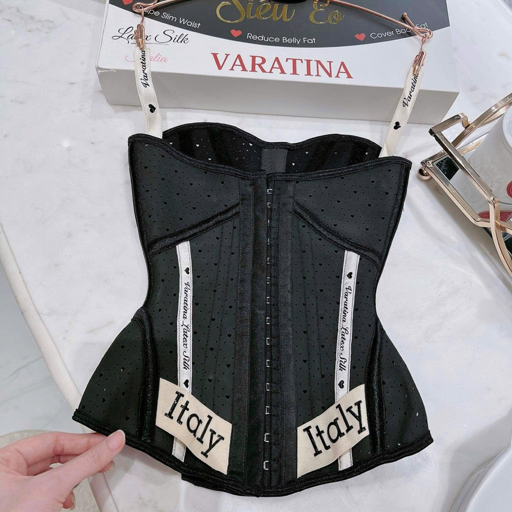 Mua Đai Latex Varatina Tặng 1 Áo Lót Cao cấp - Đai Latex Varatina Italy Tạo Hình Eo Thon Giảm Mỡ Đa 