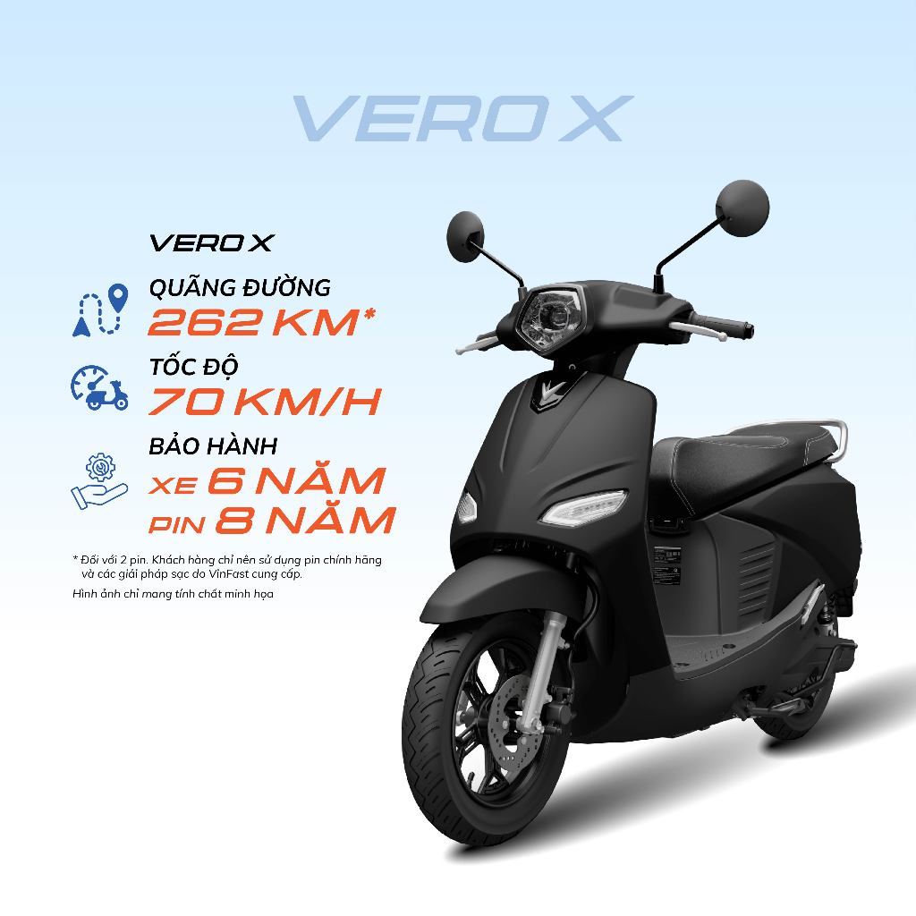 Xe máy điện VinFast Vero X