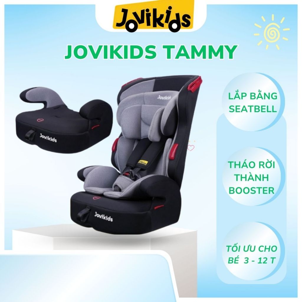 Ghế ngồi ô tô trẻ em Jovikids Tammy