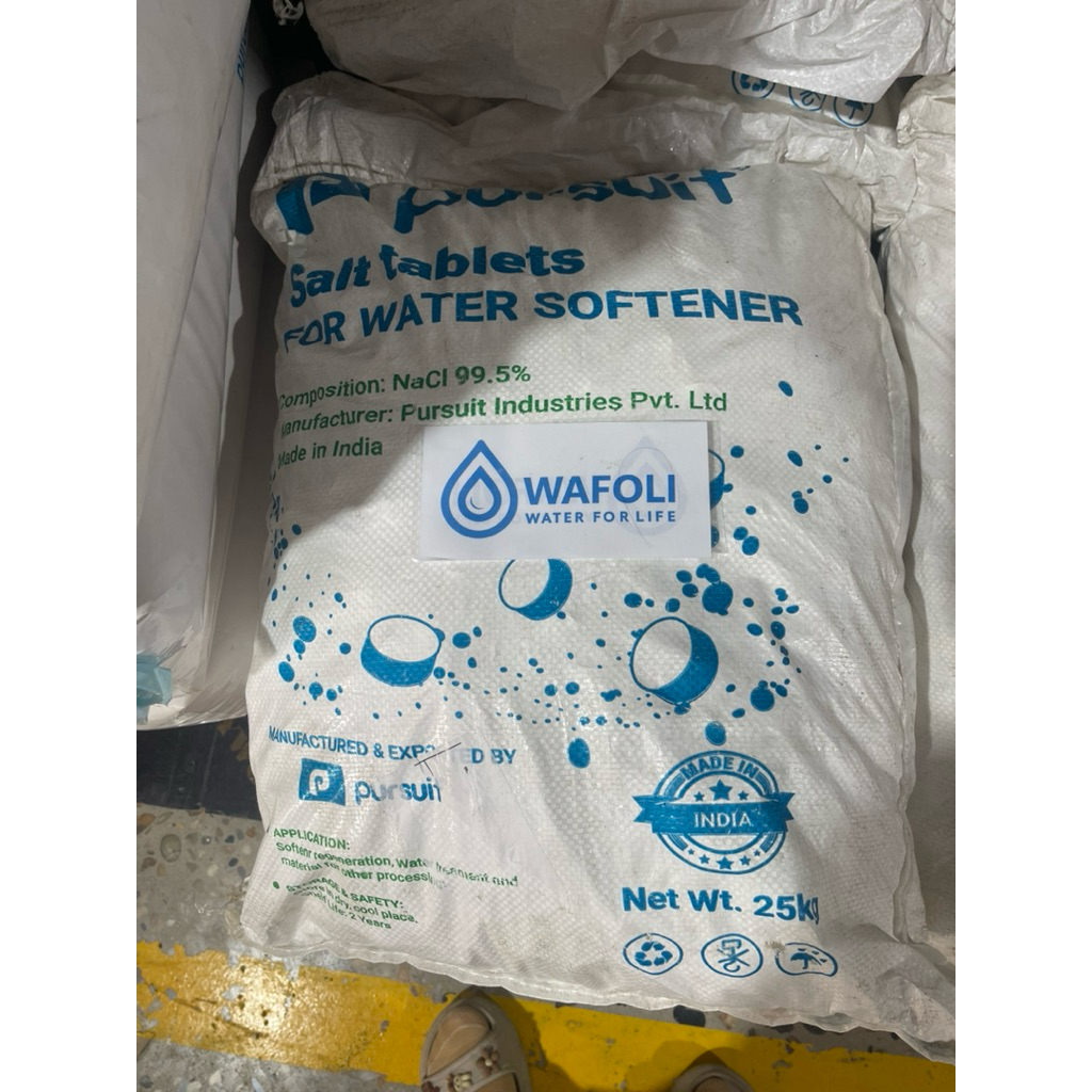 Muối viên NaCl Ấn Độ, muối viên tinh khiết Ấn dùng trong lọc nước sinh hoạt