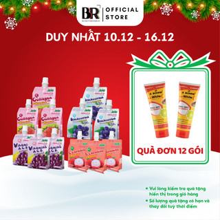   100K TẶNG QUÀ  Combo Nước Ép Thạch Trái Cây Bổ Sung Vitamin Jele Beautie Thái Lan Dạng Gói 150g 