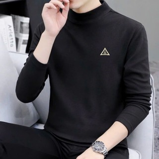  Áo Giữ Nhiệt Nam Nỉ Lông Thỏ Cổ Cao 3cm Dày Dặn Ấm Áp,Co Giãn  Áo Khoác Nam Áo Thun Nam 