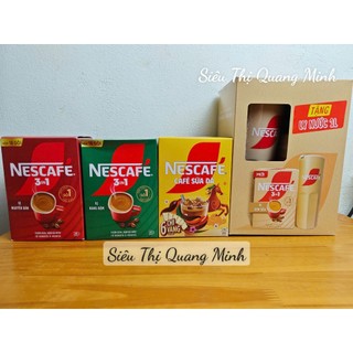  Hộp Cà Phê Hòa Tan NESCAFE 3in1 Kem Sữa Sữa Đá 228g - 240g 