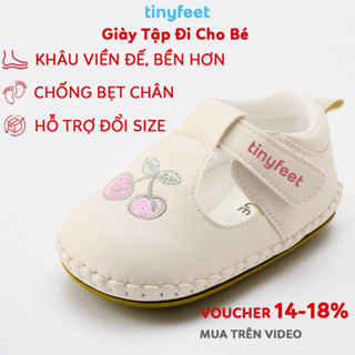 Giày Tập Đi Cho Bé Gái Chống Trơn Trượt Siêu Nhẹ TINYFEET TN08 Giày Cho Bé Tập Đi 1 Đến 2 Tuổi