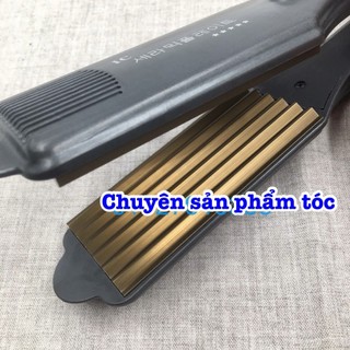 ✅Máy Duỗi Tóc Bản Lớn IC 878 Chức Năng Duỗi Phồng Uốn Xoăn Tiết Kiệm Thời Gian Điện An Toàn Bề Mặt Ceremic Chống Dính