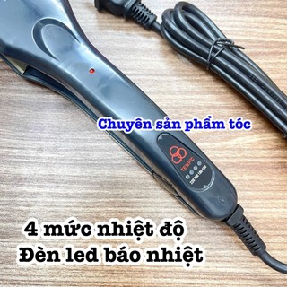 ✅Máy Duỗi Tóc Bản Lớn IC 878 Chức Năng Duỗi Phồng Uốn Xoăn Tiết Kiệm Thời Gian Điện An Toàn Bề Mặt Ceremic Chống Dính